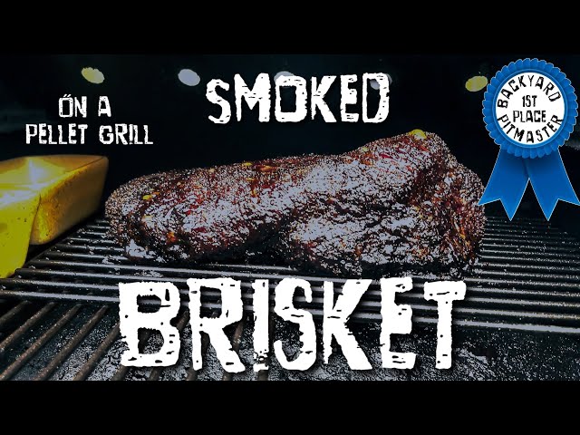How to Smoke A Brisket On A Pellet Grill (Lexington Pitboss 540)