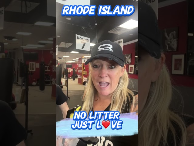 Rhode Island litter clean up