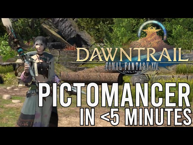 HOW TO PICTOMANCER IN LESS THAN 5 MINUTES - a guide by JillTime | FFXIV