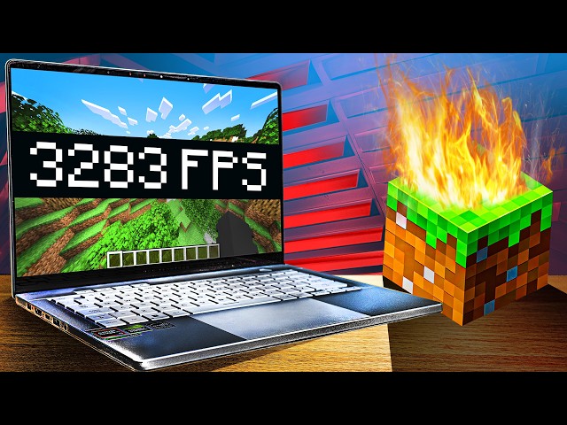 I Tested The BEST Minecraft Gaming Laptop!