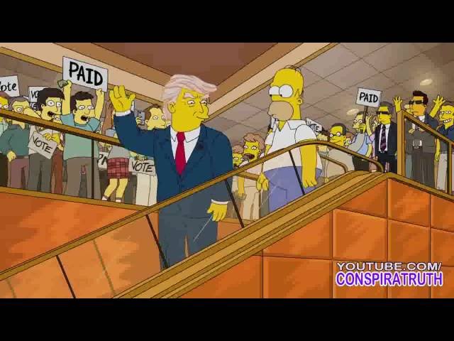 Simpsons 2000   Donald Trump wird Präsident !