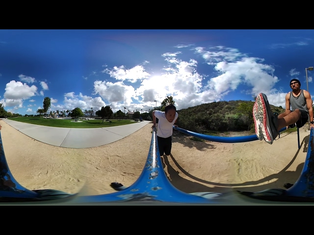 LG 360 Camera Video - Dips and Tucked Planche to L Sits