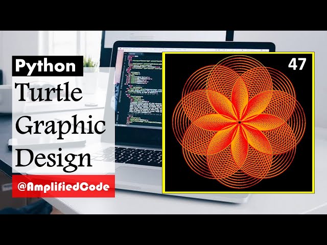 Circle Graphic Design By Python Programming | Turtle