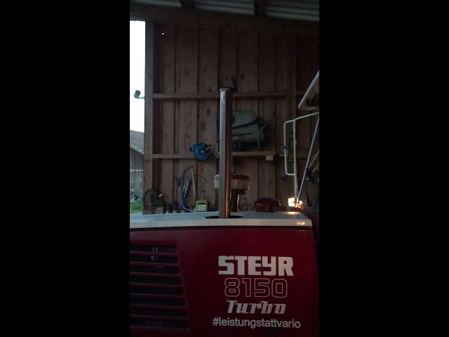 steyr 8150 turbo sound check