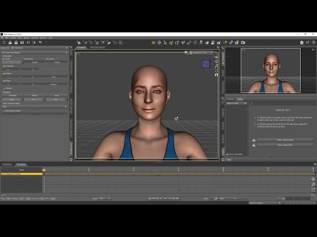 How To Use Face Transfer Tool in Daz Studio 3D