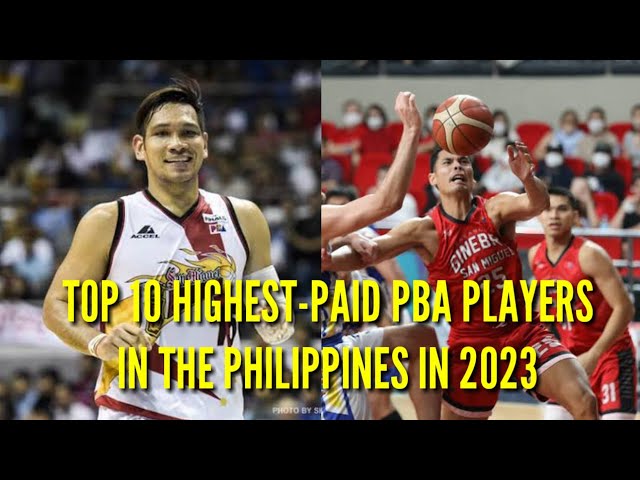 TOP 10 HIGHEST-PAID PBA PLAYERS IN THE PHILIPPINES IN 2023