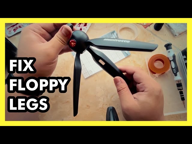 Manfrotto Pixi tripod floppy legs fix