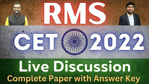 RMS CET Previous year paper
