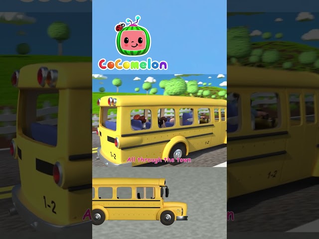 Wheels on the Bus #Shorts | CoComelon Nursery Rhymes and Kids Songs