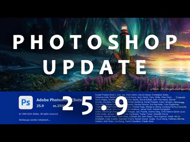 Photoshop Update 25.9: Haufenweise neue Funktionen