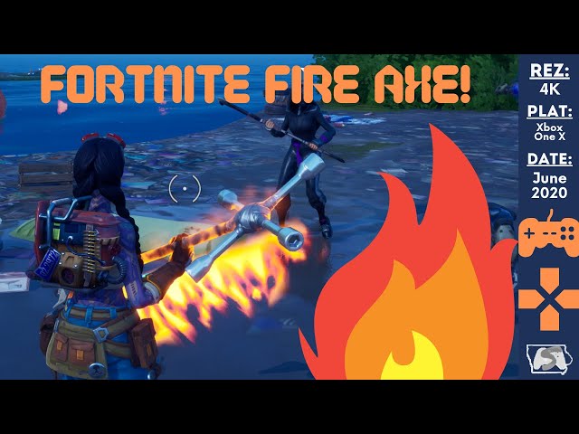 Fire Axe in Fortnite! Fun Glitch