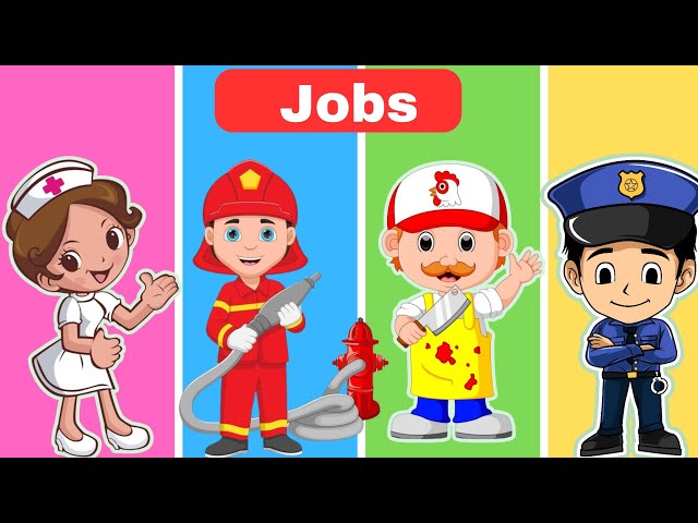 Professions for kids | Jobs & Occupations | Vocabulary Professions for Kids