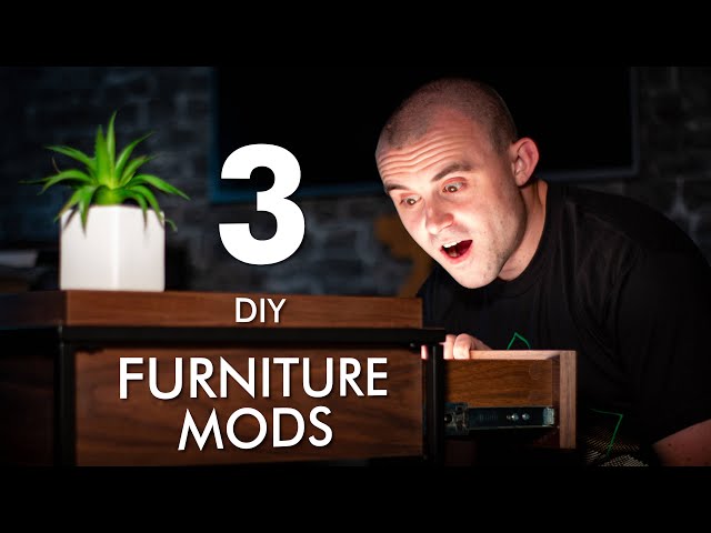 3 DIY Bedside Table Modifications - Amazon Furniture Hack!
