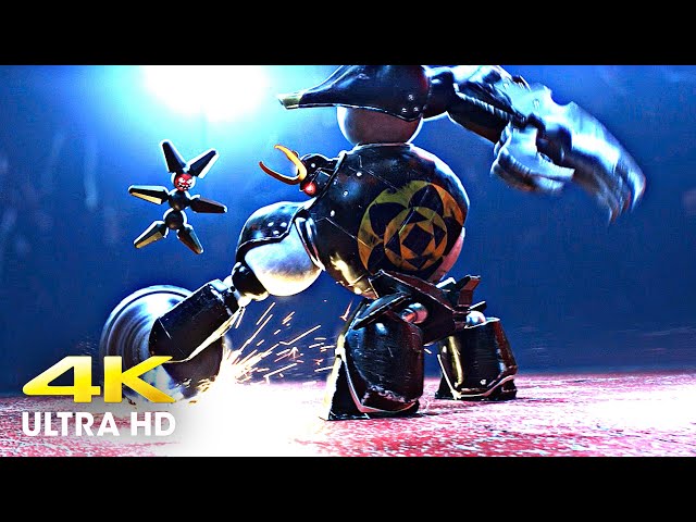 Big Hero 6 (2014) - Bot Fight Scene [4K UHD]