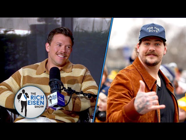 How Jimmy Tatro Fared vs Taylor Lewan & Barstool's Big Cat in the Beer Olympics | Rich Eisen Show