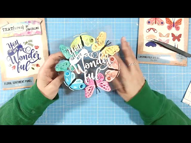 Craft Stash End of Summer Hop | How To Make a Floating Butterfly Acetate Card
