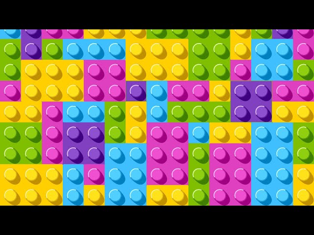 Lego Blocks Colorful Pattern #heycolor #paintbynumber #colorwithme #relaxing #coloring #video #toys