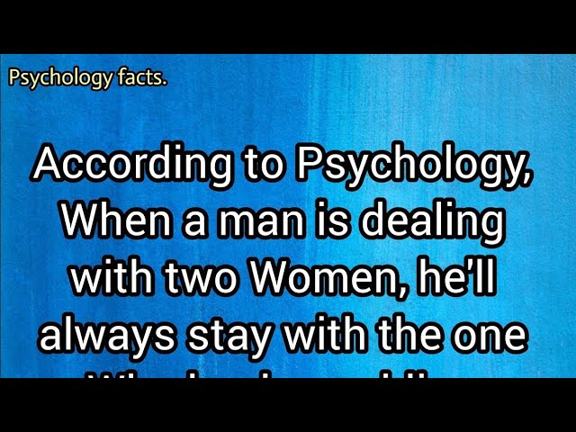 Mind blowing Psychology facts about human behavior | interesting psychology facts