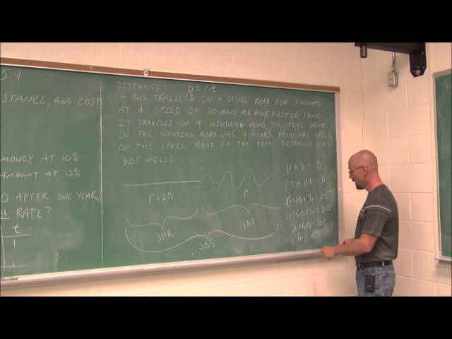 MATH095 Section 5.9 Application of Interest, Distance, and Cost