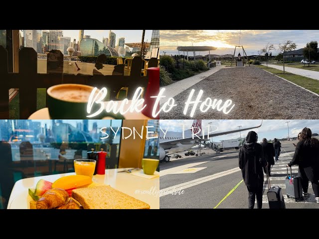 Back Home || Sydney Trip || Work and Personal Life Balance