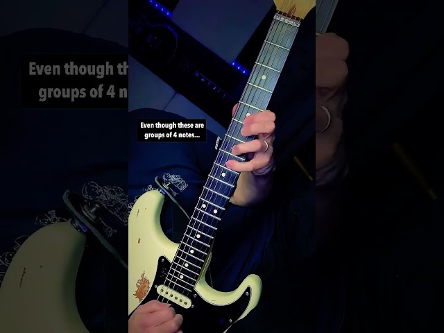 A minor Blues scale guitar sequence - FUN licks!