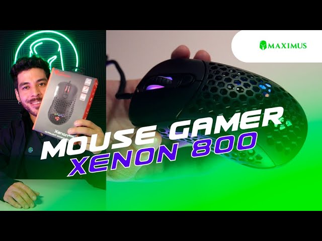 Mouse Gamer Xenon 800😌🔥#mouse #gamer #genesis #halloween