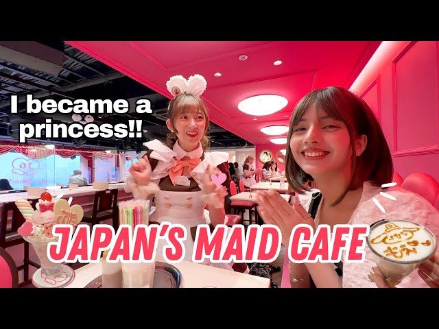 You can be a master!? Visiting Maid Cafe in Japan! 💗😳