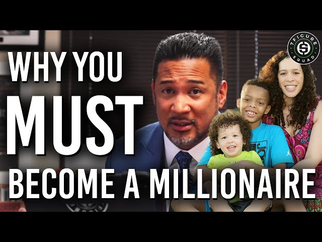 Why You MUST Become A First Generation Millionaire! | Millionaire Motivation