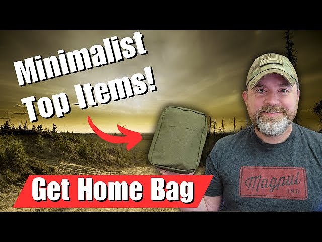 ULTRA Light Weight Get Home Bag! Must Have Items!