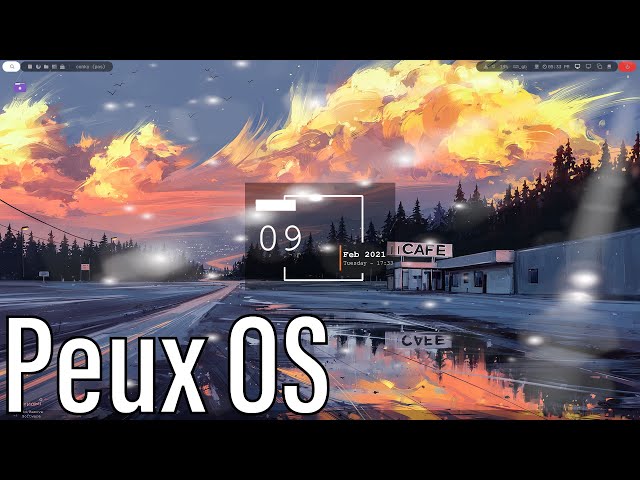 Peux OS | An Attractive New XFCE Distribution