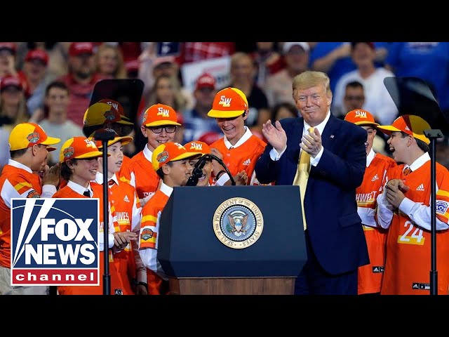 Trump honors 2019 Little League World Series champions at rally