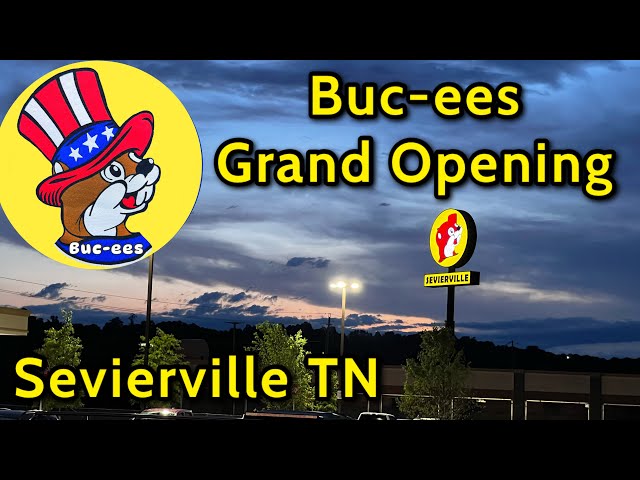 Sevierville Buc-ees Grand Opening 6-26-2023 Largest Bucees in the country Smoky Mountains Tennessee