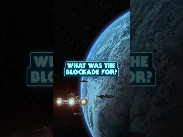 Why Did the Trade Federation Blockade Naboo?