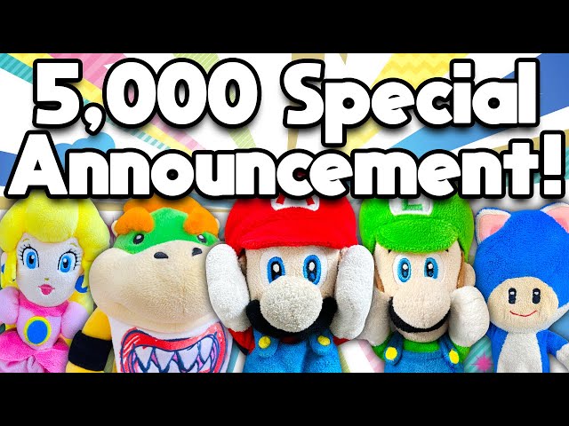 The 5,000 Subscribers Special Announcement! (CLOSED) - Paper Mario Bros
