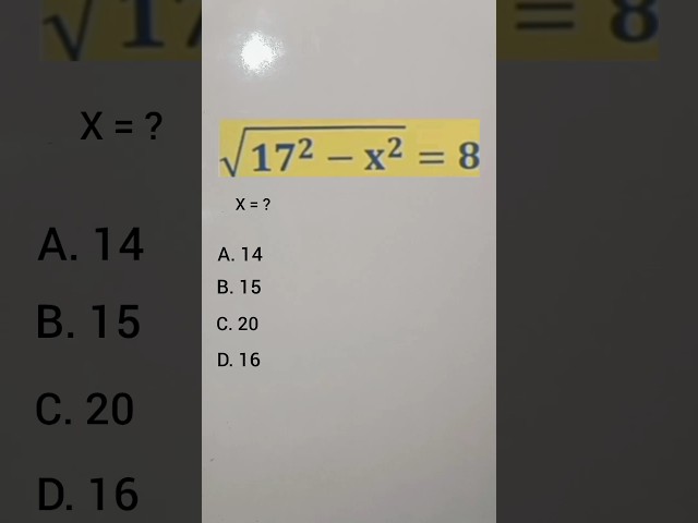 Nice equation solve!!
