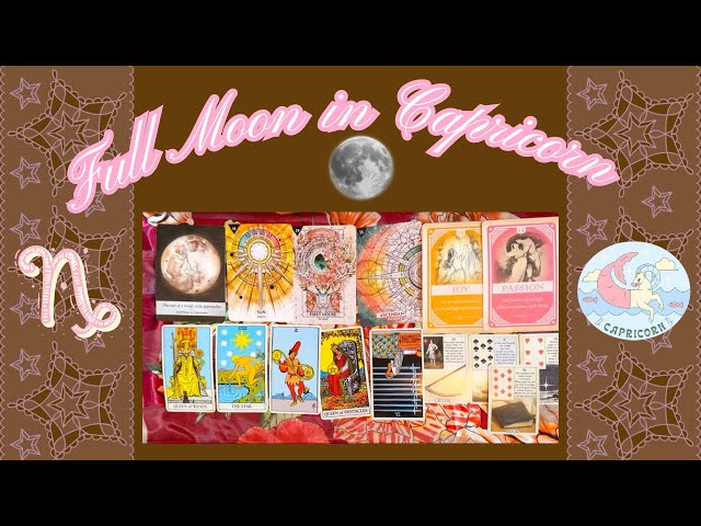 full moon in capricorn ♑︎ collective tarot reading ⋆ ⋆౨ৎ˚⟡˖ ࣪ ౨ৎ˚⟡˖  ࣪🧸 (6/21)