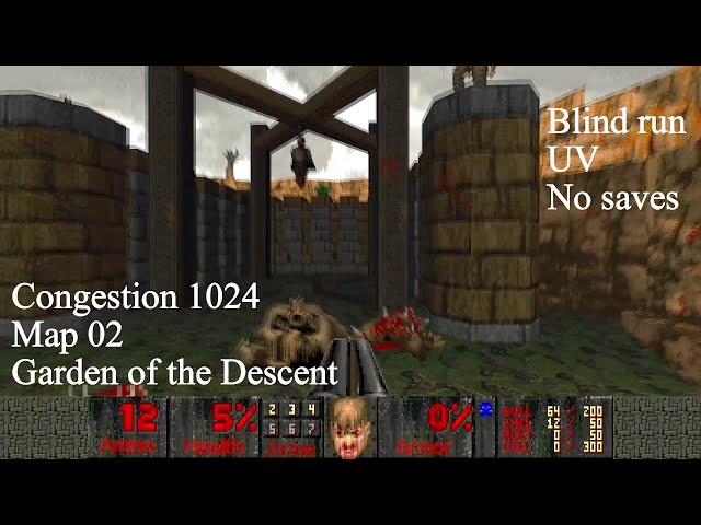 Congestion 1024 - Map 02: Garden of the Descent (Blind playthrough)