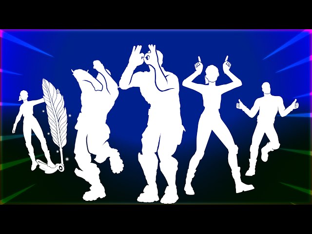 All Fortnite Icon Series & New TikTok Dances (Griddy, Rebellious, Boney Bounce)