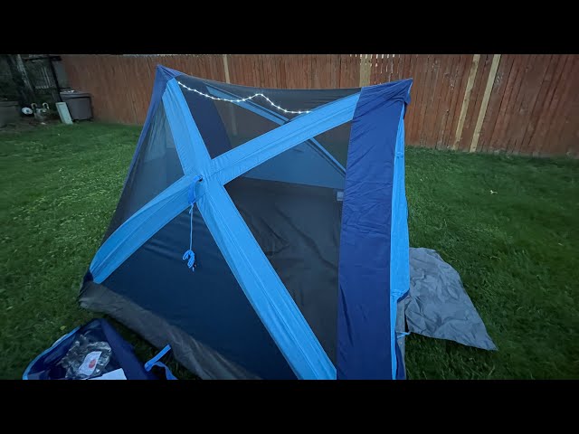 Fastest 3 person Tent Setup and Teardown!  Magellan SwiftRise 3P Hub Tent setup and tear down