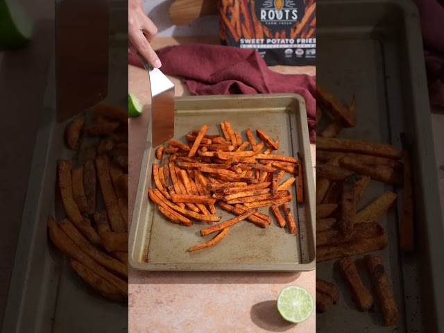 Southwest loaded sweet potato fries 🍠