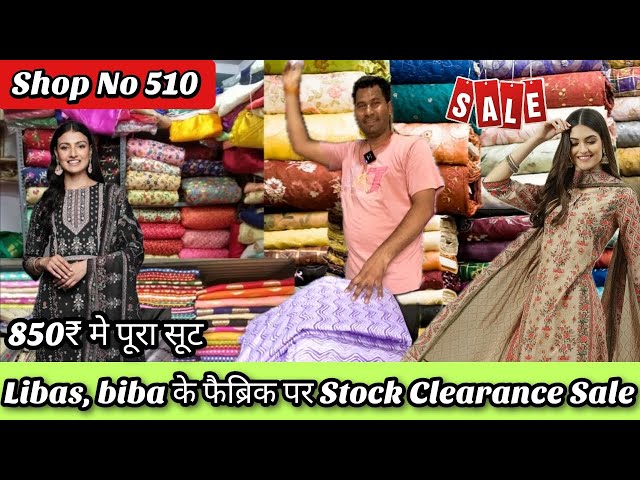 CHARU MATCHING CENTER 😊Biba, Libas🥰Kashmiri embroidery Cotton suit 🔥Shop No 510 Katran market delhi