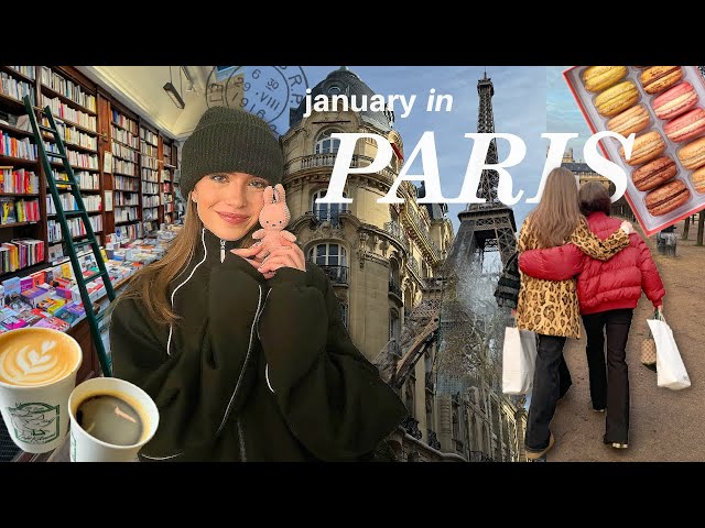 winter in paris [ morning strolls, lots of pastries, vintage shops.. ]