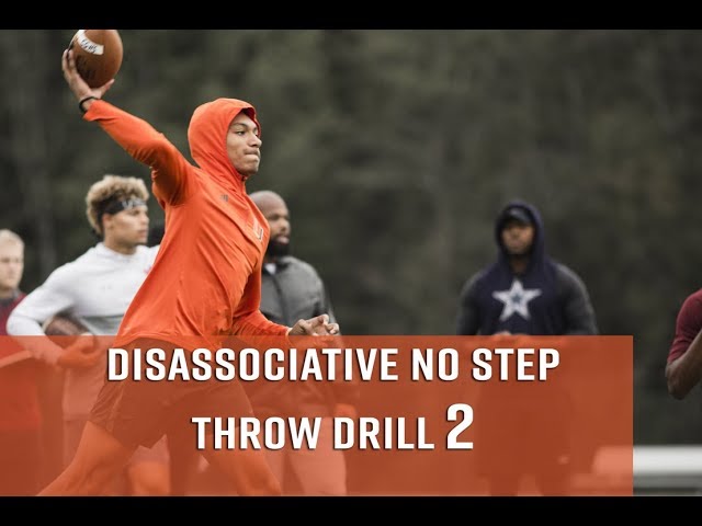 Disassociative No Step Throw Drill 2 / QB Takeover / Quincy Avery