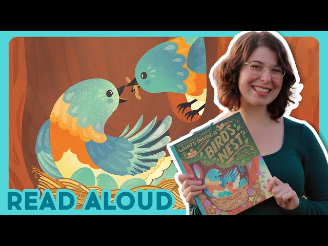 🐣 WHAT'S INSIDE A BIRD'S NEST?  Read Aloud Picture Book | Brightly Storytime