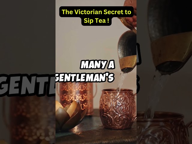 The Victorian Secret to Sip Tea | History Facts | Laws & Beliefs | Watch to the END😱#history #shorts