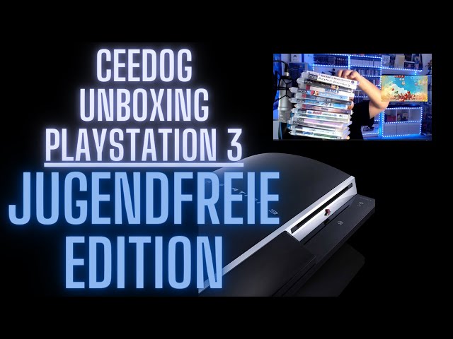 CEEDOG PLAYSTATION 3 UNBOXING XXL / JUGENDFREIE EDITION / AUF SASCHA ANGELEHNT!!!