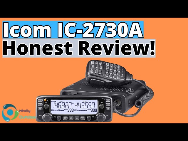 Best Premium Mobile Ham Radio! Icom IC-2730A Honest Review!