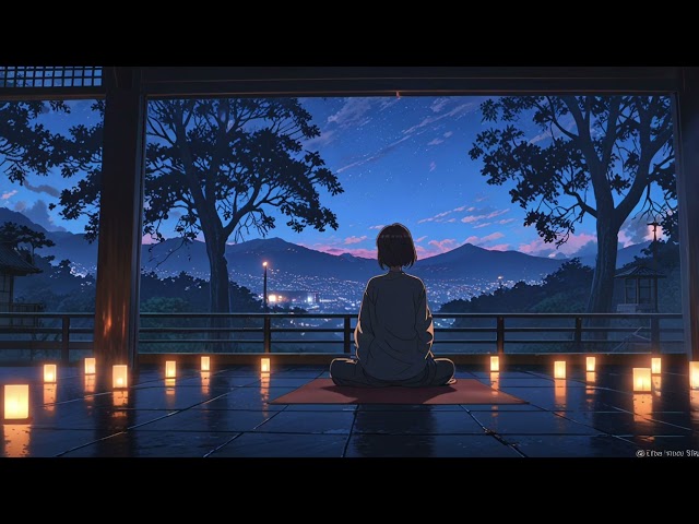 Japanese Zen Music: Nighttime Stress Relief & Healing