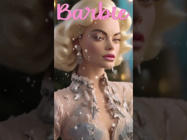 Unveiling Margot Robbie's Winter Rhapsody Barbie Dress: A Collector's Dream