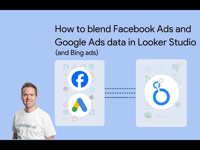 How to blend Facebook Ads and Google Ads (and Bing Ads) in Looker Studio